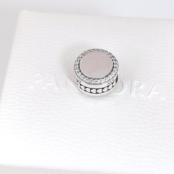 Pandora Good Vibes Exclusive Charm Bead Bracelet Pendant S925 Silver - Picture 8 of 8